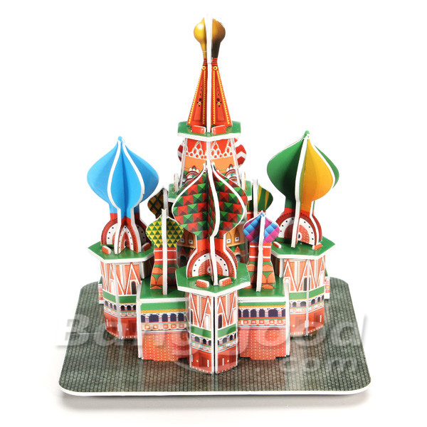 3D-Jigsaw-Puzzle-ST-Basils-Cathedral-Mini-DIY-Model-B668-16-978670