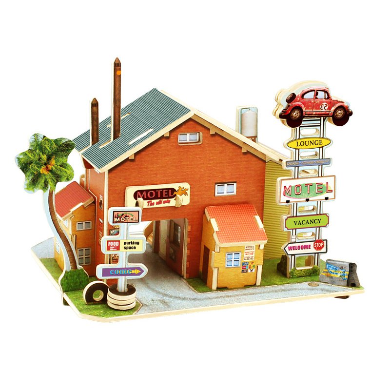 3D-Wood-House-Puzzle-New-Year-Gift-DIY-Model-Kids-Toys-Romantic-French-Style-Hand-Made-Toy-1244627