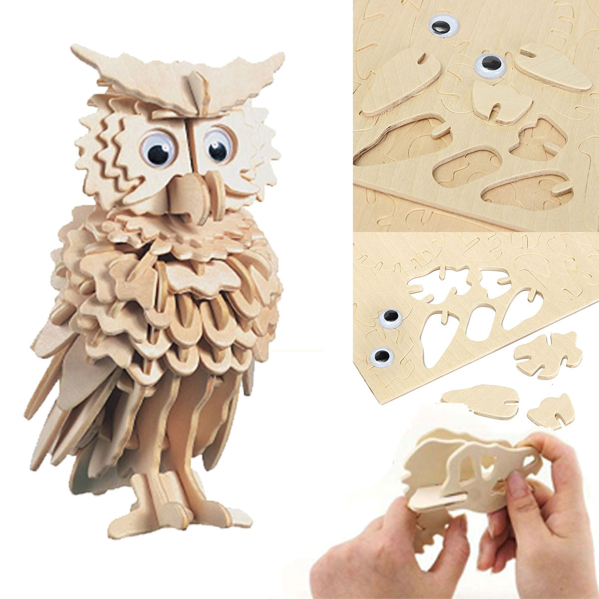 3D-Wooden-Owl-Puzzle-Jigsaw-Children-Kids-Toy-Pre-Cut-Wooden-Shapes-Model-1031137