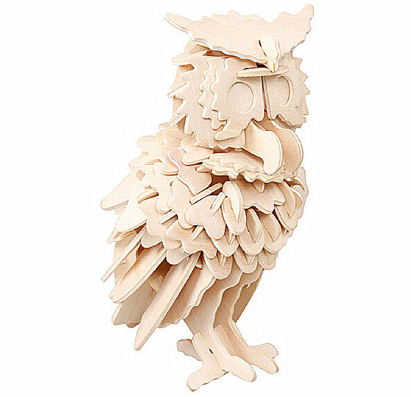 3D-Wooden-Owl-Puzzle-Jigsaw-Children-Kids-Toy-Pre-Cut-Wooden-Shapes-Model-1031137