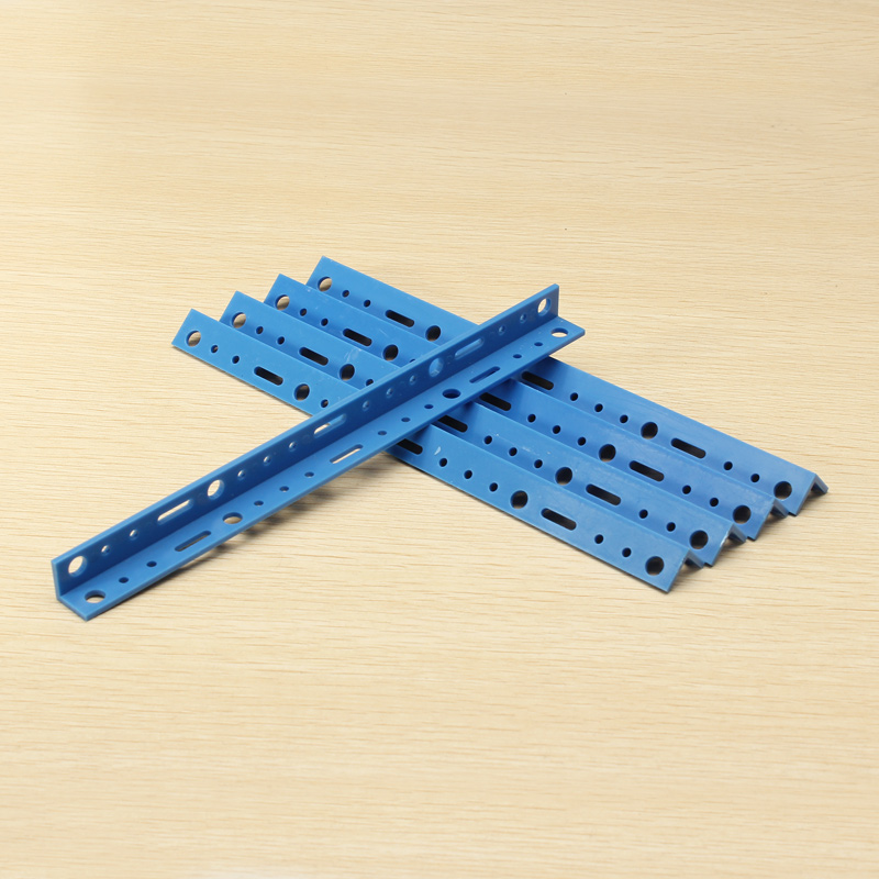 L-Shape-Plastic-Blue-Link-Rod-Fixed-Rod-Universal-Rod-For-DIY-Car-1020508