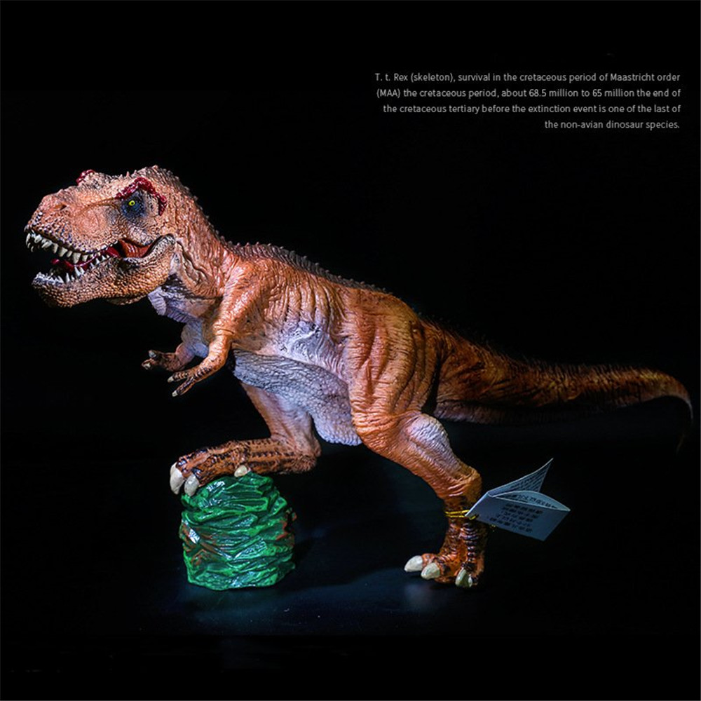 13-Inches-SNAEN-Tyrannosaurus-Rex-KING-T-REX-PAINTED-PVC-Dinosaur-Model-Action-Figure-1292412