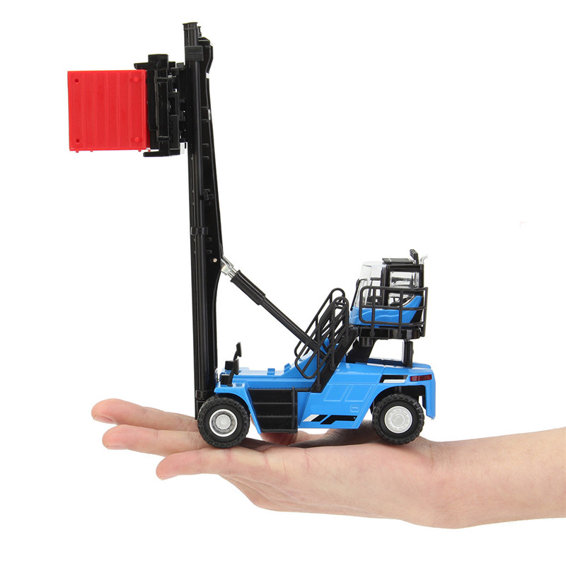 150-Diecast-Empty-Container-Stacker-Forklift-Truck-Car-Model-Kids-Toy-1121481