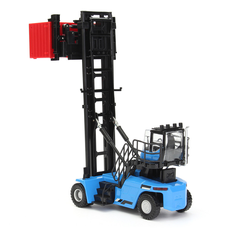 150-Diecast-Empty-Container-Stacker-Forklift-Truck-Car-Model-Kids-Toy-1121481