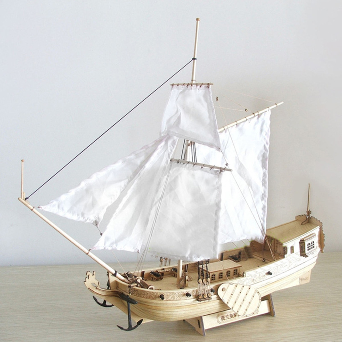 310mm-Wooden-Ship-Model-DIY-Fishing-Boat-Laser-Cut-Assembly-Model-Kits-Toys-Gift-1343792