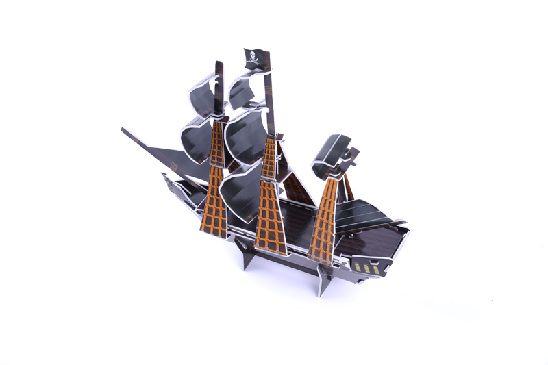 3D-Paper-Jigsaw-Puzzle-The-Black-Pearl-Mini-DIY--Model-Building-B668-20-976675