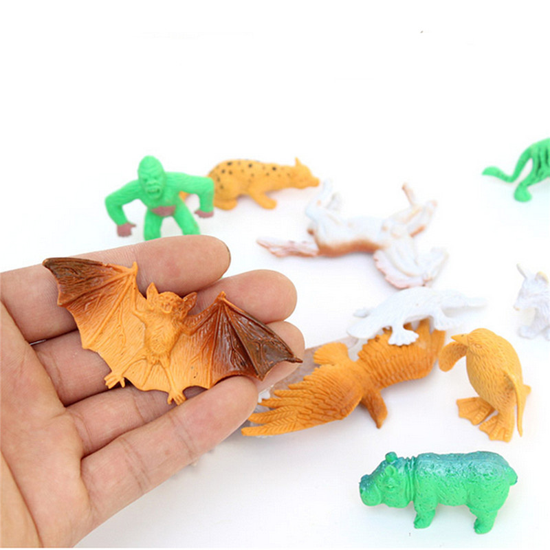 68PCS-Plastic-Farm-Yard-Wild-Animals-Fence-Tree-Model-Kids-Toys-Figures-Play-New-1186300