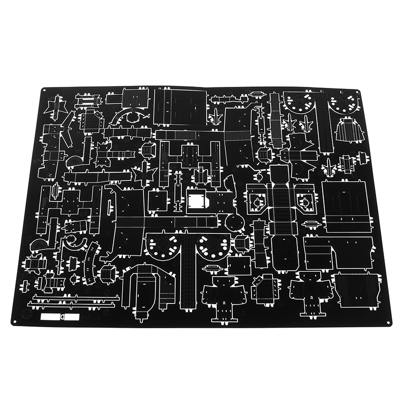 MU-DIY-94Inch-Height-Assembled-Model-Building-Kit-3D-Metal-Nano-Puzzle-Kids-Toys-1165149