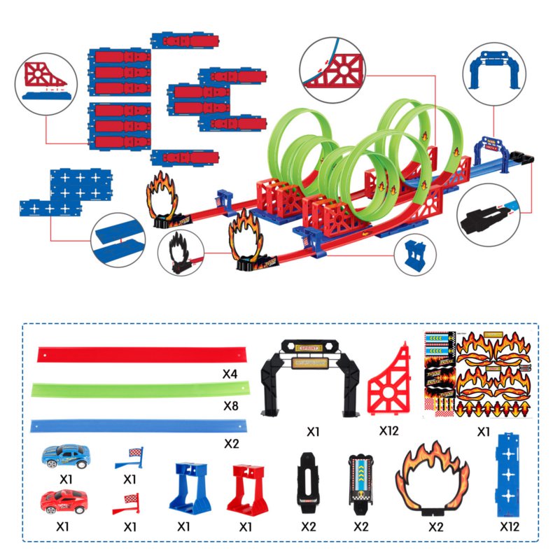 DIY-Magic-Tracks-Bending-Several-Race-Track-Kids-Toys-Gifts-1237457