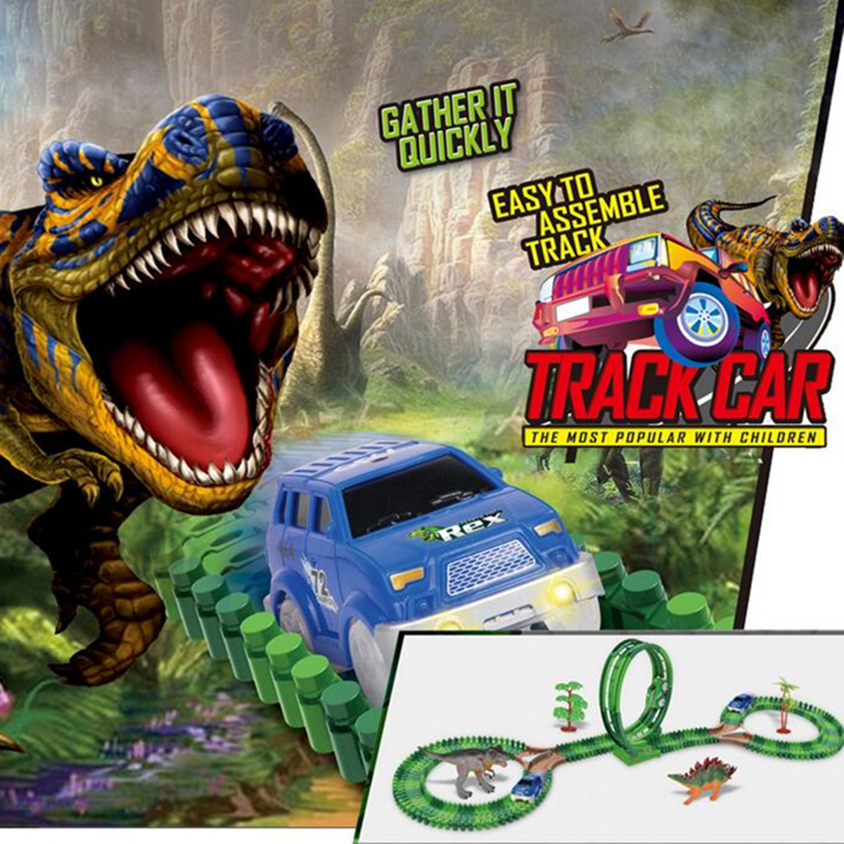 Dinosaur-Slot-Car-Race-Track-Toys-Kids-Bridge-Battery-Toy-Park-Roller-Coaster-1414455