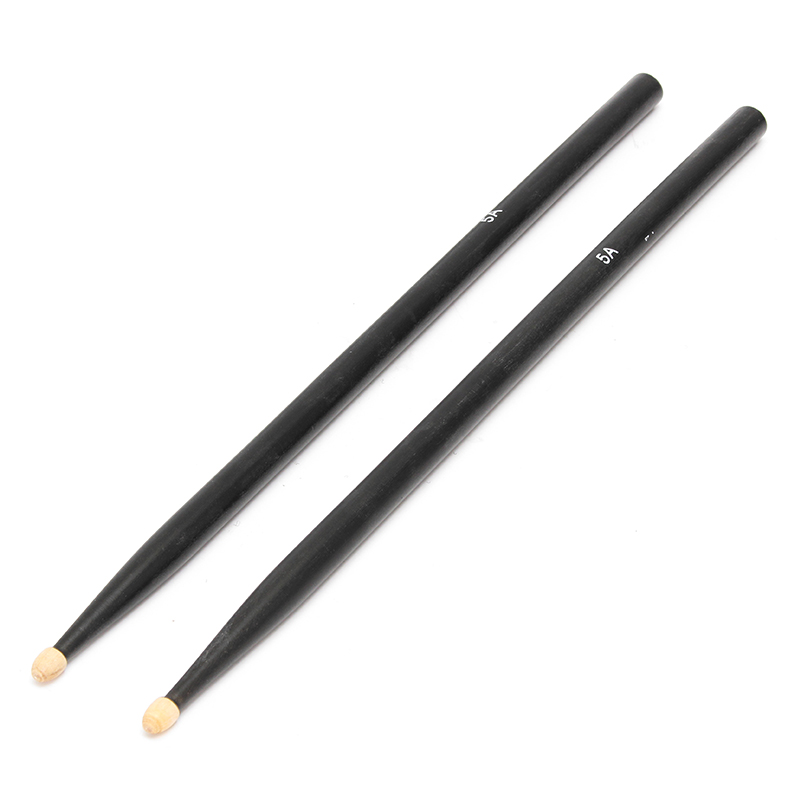 1-Pair-Black-Maple-Wood-Drum-Sticks-5A-Wood-Tip-Drummer-Instrument-Drumsticks-1021930