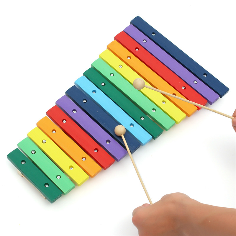 15-Tone-Colorful-Wooden-Glockenspiel-Xylophone-Educational--Percussion-Musical-Instrument-Toy-1237675