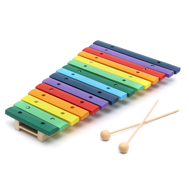 15-Tone-Colorful-Wooden-Glockenspiel-Xylophone-Educational--Percussion-Musical-Instrument-Toy-1237675