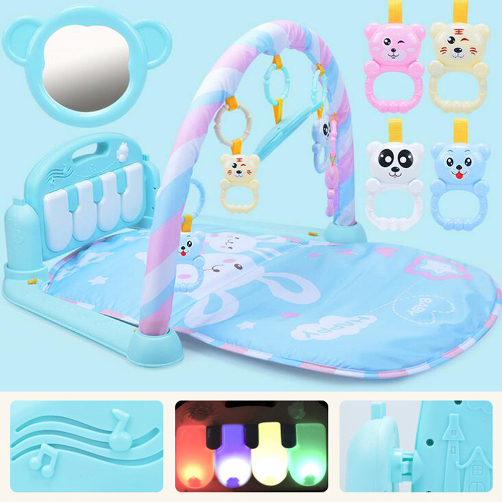 3-in-1-Cute-Rainforest-Musical-Lullaby-Bassinet-Baby-Activity-Playmat-Gym-Toy-Play-Mat-1351427