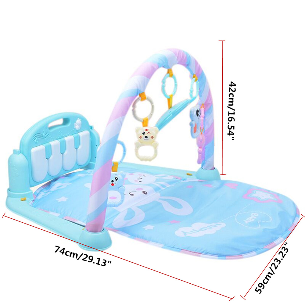 3-in-1-Cute-Rainforest-Musical-Lullaby-Bassinet-Baby-Activity-Playmat-Gym-Toy-Play-Mat-1351427