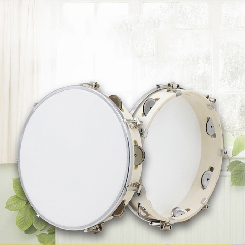 IRIN-10-Inch-Tambourine-Drum-Percussion-Musical-Educational-Gift--for-Children-1381764