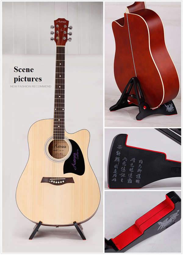 AROMA-AGS-03-Folding-Guitar-Stand-Guitar-Frame-Plastic-Rack-for-Guitar-984139