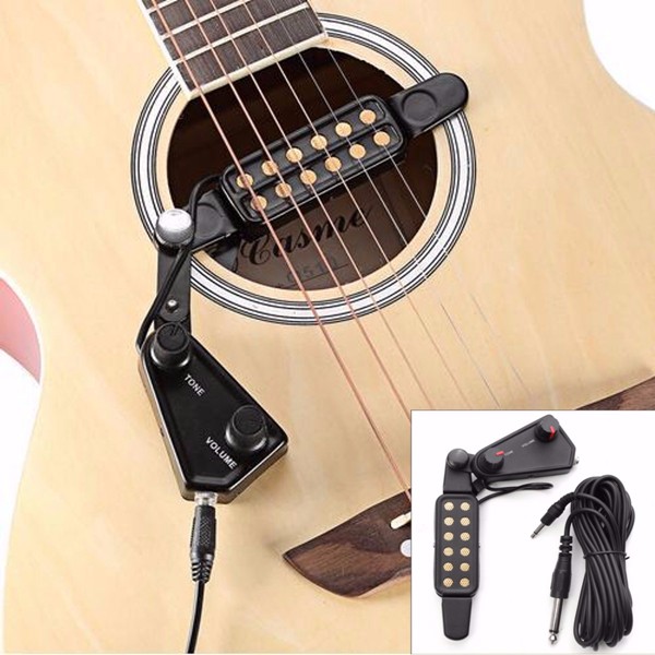 Acoustic-Guitar-Sound-Pickup-Amplifier-12-Holes-with-Tone-Volume-Control-1120256