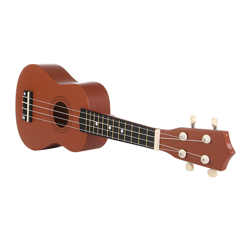 21-Inch-Brown-Soprano-Basswood-Ukulele-Uke-Hawaii-Guitar-Musical-Instrument-1232996