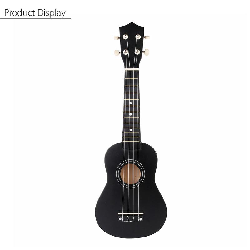 21-Inch-Economic-Soprano-Ukulele-Uke-Musical-Instrument-With-Gig-bag-Strings-Tuner-Black-1225063