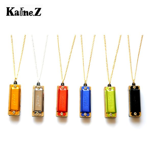 1PCS-KAINE--4-Hole-8-Tone-Necklace-Style-Mini-Harmonica-Key-of-C-934695