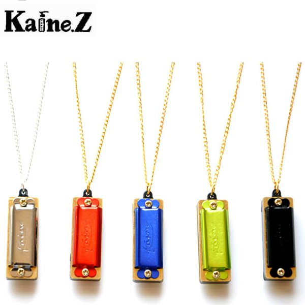 1PCS-KAINE--4-Hole-8-Tone-Necklace-Style-Mini-Harmonica-Key-of-C-934695