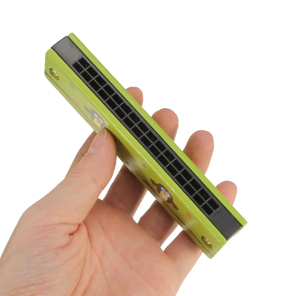 Wooden-16-Hole-Harmonica-Kids-Musical-Instrument-Mouth-Organ-Educational-Toy-1053644