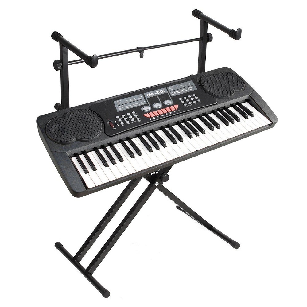 2-Tiers-X-Style-Adjustable-Keyboard-Stand-Folding-Electronic-Piano-Holder-1320516