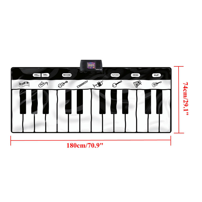 24-Keys-Piano-Music-Keyboard-Mat-Playmat-Dance-Musical-Toys-1247216