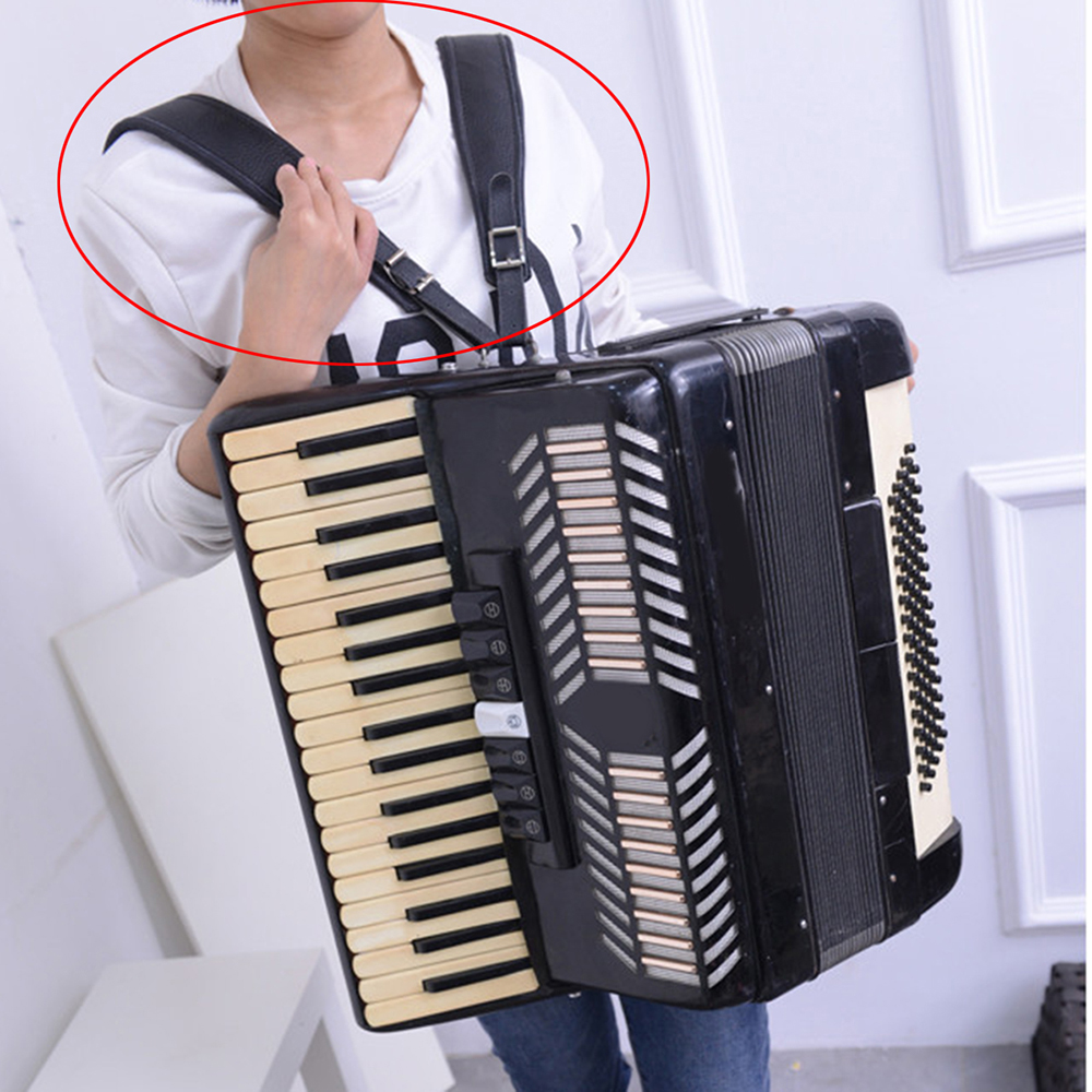 2PCS-Adjustable-Length-Thick-PU-Leather-Accordion-Leather-Shoulder-Straps-1335382