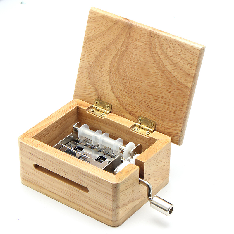 15-Tone-DIY-Hand-cranked-Music-Box-Wooden-Box-With-Hole-Puncher-And-Paper-Tapes-1040359