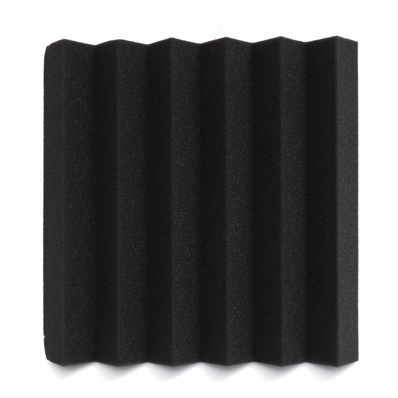 12-Pcs-Black-Blue-Pyramid-Acoustic-Soundproofing-Foam-Tile-Studio-Panel-2quotx12quotx12quot-1218524