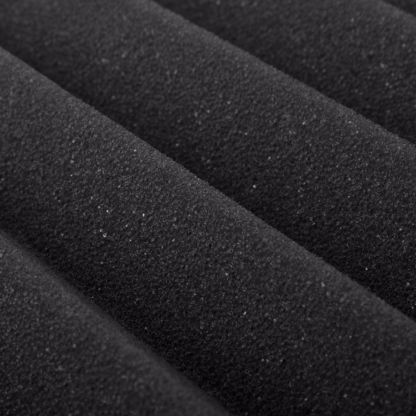 30x30x25cm-Black-Acoustic-Soundproof-Foam-Sound-Absorbing-Waved-Sponge-1110700