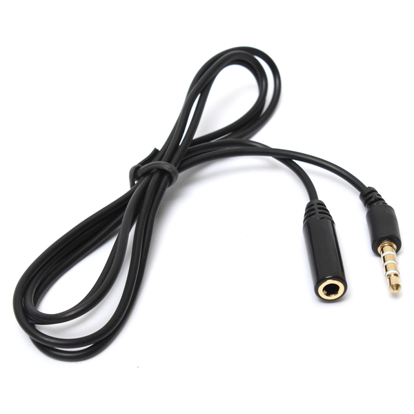 35mm-4-Pole-Jack-Male-to-Female-Earphone-Headphone-Audio-Extension-Cable-1M-3Feet-1017499