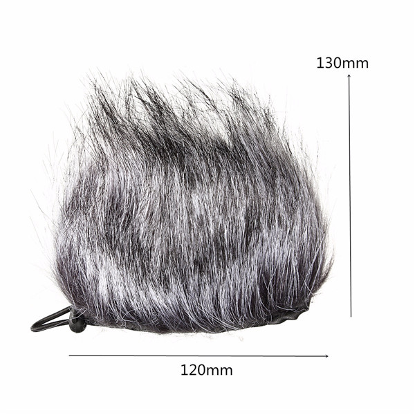 Microphone-Muff-Fur-Windscreen-For-Sony-D50-Zoom-H1-H2N-H4N-Q3-Q3HD-Recorder-1096377