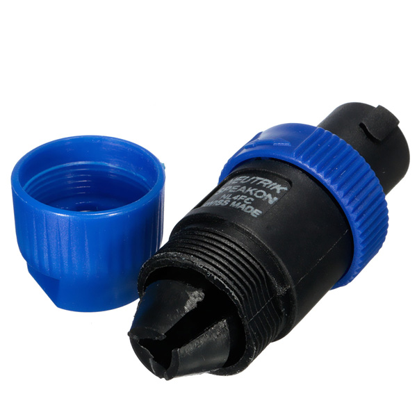 NL4FC-4-Pole-Plug-Male-Speaker-Audio-Cable-Connector-Blue-1010721