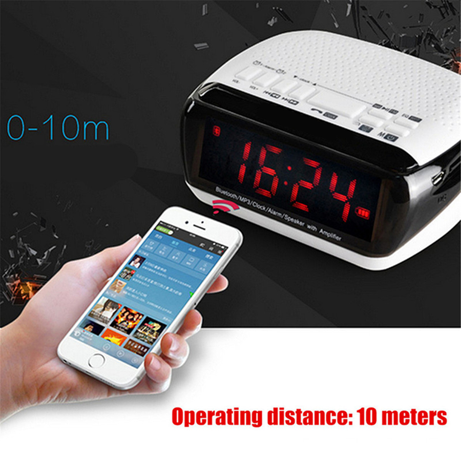 Bluetooth-LED-Wireless-Speaker-Mic-LCD-Alarm-Clock-TF-FM-Radio-MP3-Music-Player-1068911