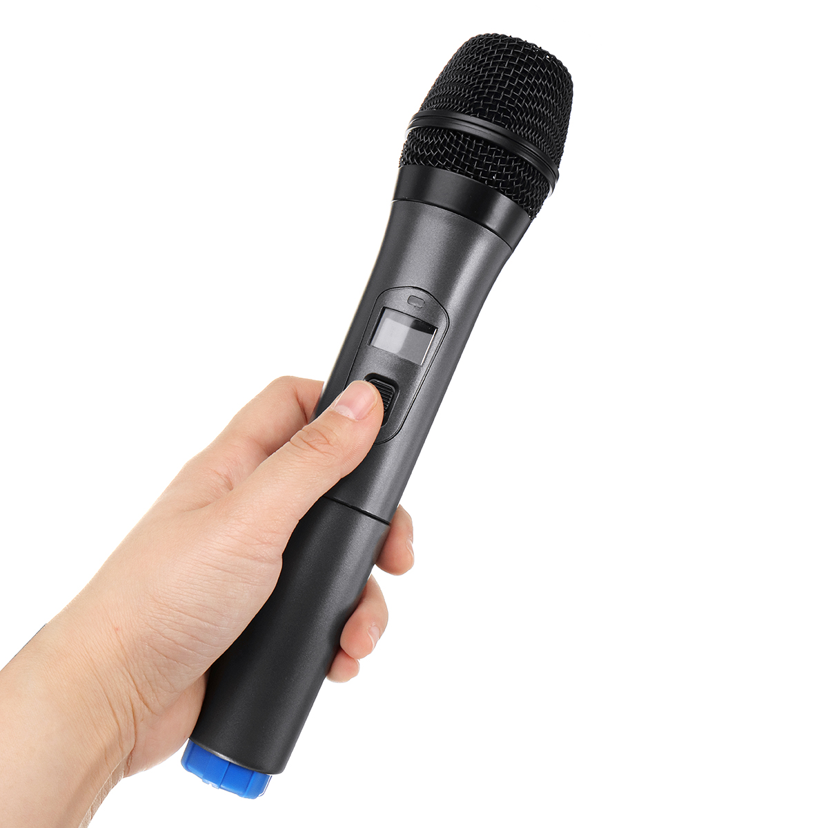 UHF-Wireless-Microphone-System-LCD-Dual-Microphone-Handheld-Stage-DJ-Kareoke-1413503