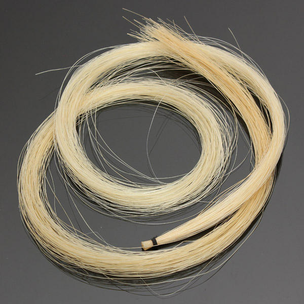 1-Hank-32-Inch-Mongolian-ViolinViola-Bow-Hair-Horsehair-White-983150