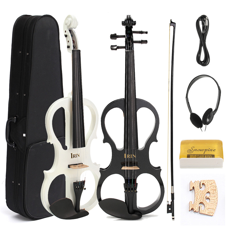 44-Electric-Violin-with-Headphone-Gig-Bag-Bow-Cable-for-Beginner-1185187
