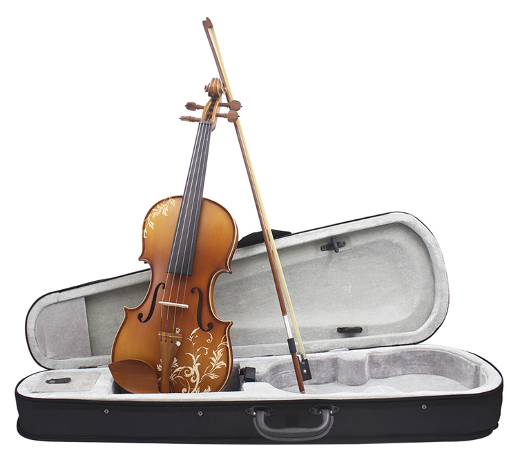 Aston-44--Spruce-wood-Carving-Violin-with-Bow-String-Rosin-Mute-Case-AV-30-1050825