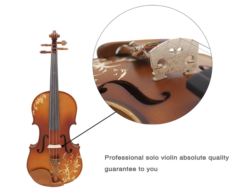 Aston-44--Spruce-wood-Carving-Violin-with-Bow-String-Rosin-Mute-Case-AV-30-1050825