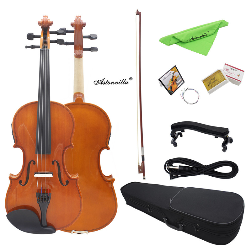 Astonvilla-44-Solid-Electroacoustic-Violin-with-Pickup-CaseampAccessories-1035756