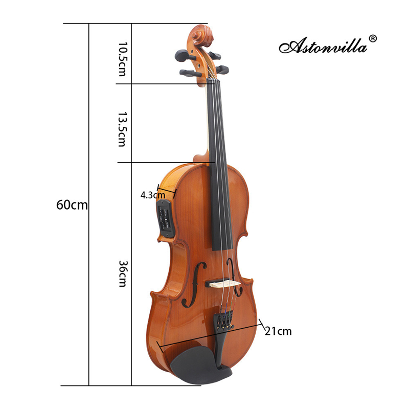 Astonvilla-44-Solid-Electroacoustic-Violin-with-Pickup-CaseampAccessories-1035756