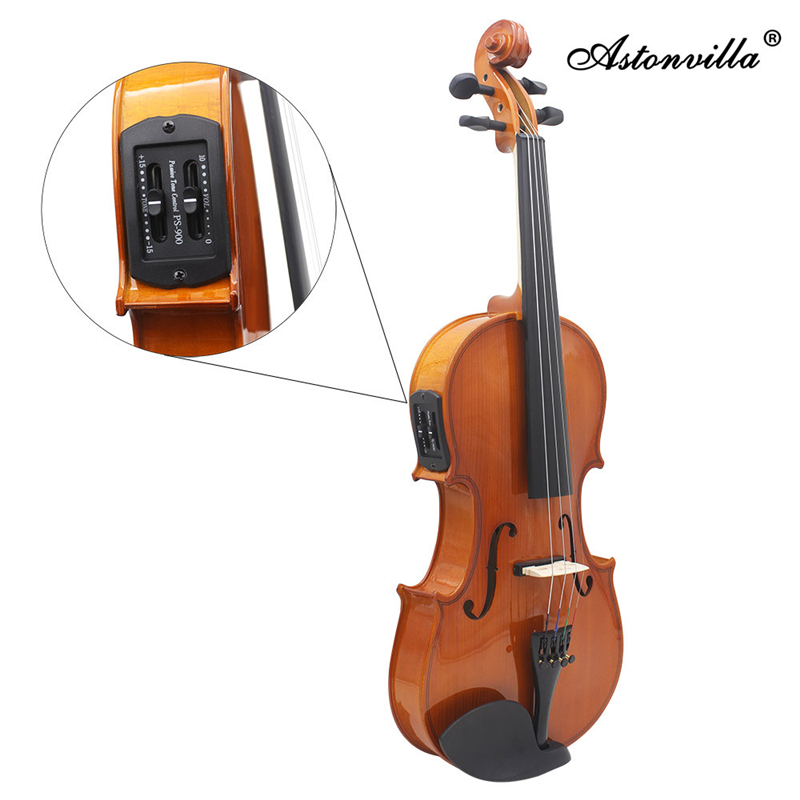 Astonvilla-44-Solid-Electroacoustic-Violin-with-Pickup-CaseampAccessories-1035756