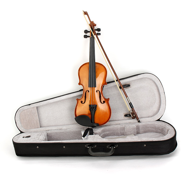 Deviser-V-80-Spruce-Solid-Top-12-14-Violin-with-Case-Rosin-Bow-1036398