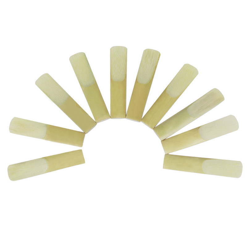 10Pcs-SLADE-Eb-Alto-Saxophone-Sax-Bamboo-Reeds-25-Strength-Woodwind-Instruments-Parts-1377749