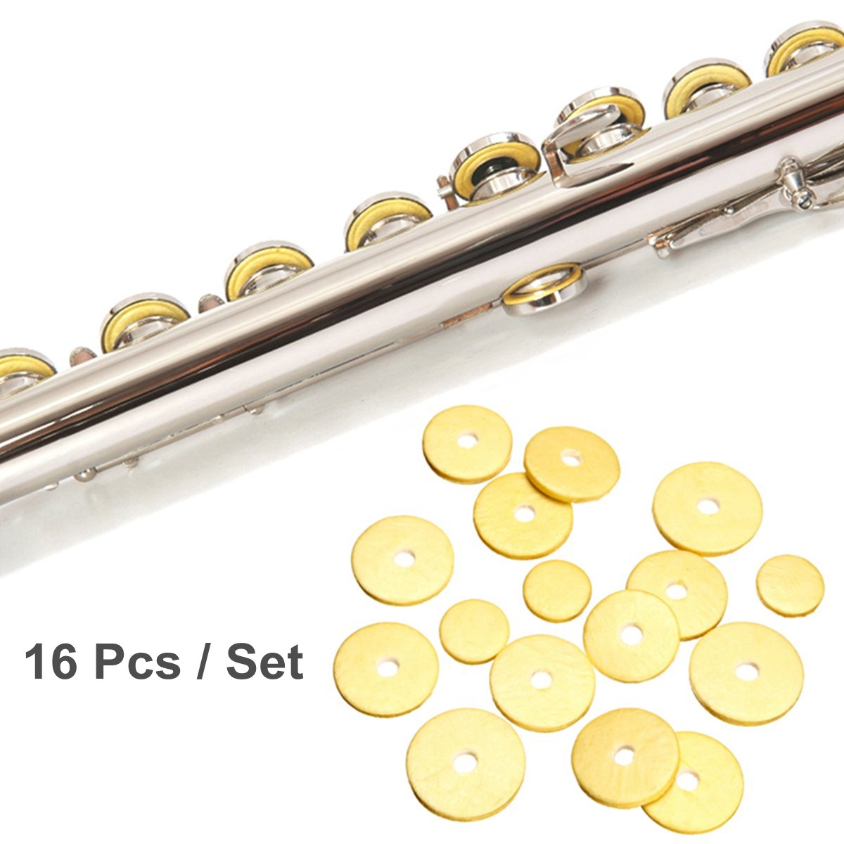 16Pcs-Professional-Closed-Hole-Flute-Pads-Excellent-Woodwind-Accessory-1381765