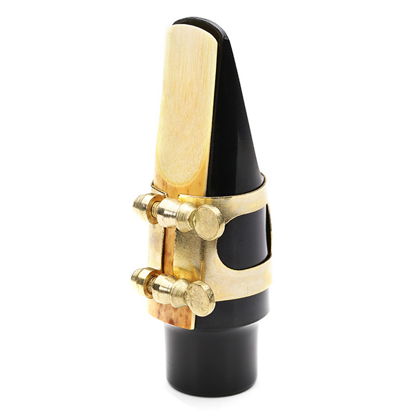 Alto-Eb-Saxphone-Sax-Mouthpiece-Plastic-with-Metal-Buckle-Cap-998803