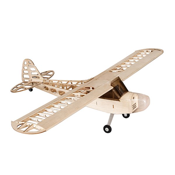 Balsawood-J-3-J3-Laser-Cut-1180mm-Wingspan-Glazing-Ang-Cowl-RC-Airplane-KIT-V2-1089013